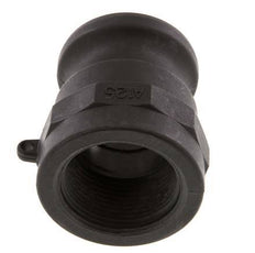 Acoplamiento de polipropileno Camlock DN 40 (1 1/2'') Rp 1 1/4'' Rosca Hembra Tipo A MIL-C-27487 [2 Piezas]