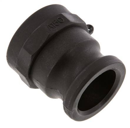 Acoplamiento de polipropileno Camlock DN 40 (1 1/2'') Rp 1 1/2'' Rosca Hembra Tipo A MIL-C-27487 [2 Piezas]