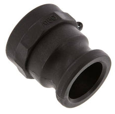 Acoplamiento de polipropileno Camlock DN 40 (1 1/2'') Rp 1 1/2'' Rosca Hembra Tipo A MIL-C-27487 [2 Piezas]
