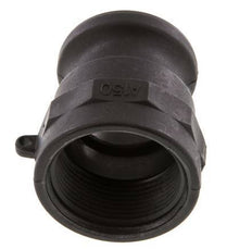 Acoplamiento de polipropileno Camlock DN 40 (1 1/2'') Rp 1 1/2'' Rosca Hembra Tipo A MIL-C-27487 [2 Piezas]
