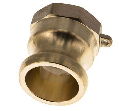 Camlock DN 32 (1 1/4'') Brass Coupling Rp 1 1/4'' Female Thread Type A MIL-C-27487