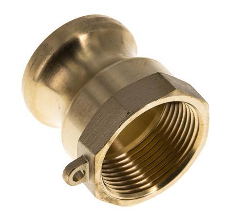 Camlock DN 32 (1 1/4'') Brass Coupling Rp 1 1/4'' Female Thread Type A MIL-C-27487