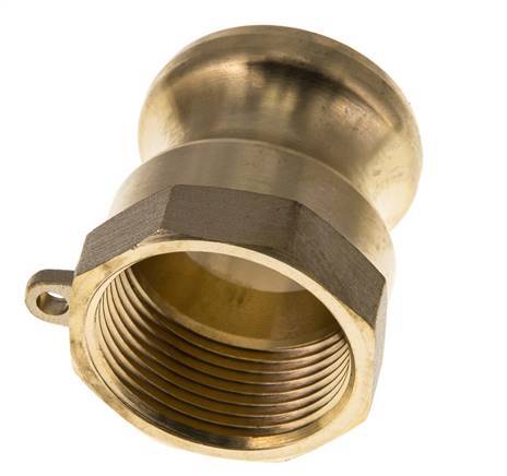 Camlock DN 32 (1 1/4'') Brass Coupling Rp 1 1/4'' Female Thread Type A MIL-C-27487