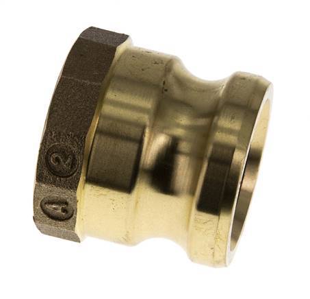 Acoplamiento de latón Camlock DN 50 (2'') Rp 2'' Rosca Hembra Tipo A MIL-C-27487