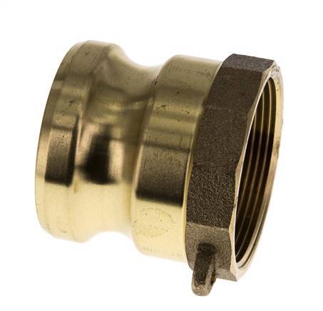 Acoplamiento de latón Camlock DN 50 (2'') Rp 2'' Rosca Hembra Tipo A MIL-C-27487