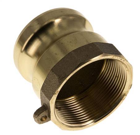 Acoplamiento de latón Camlock DN 50 (2'') Rp 2'' Rosca Hembra Tipo A MIL-C-27487