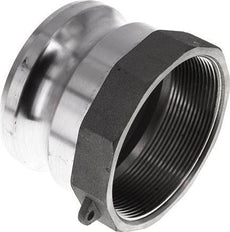 Acoplamiento de aluminio Camlock DN 75 (3'') Rp 3'' Rosca Hembra Tipo A MIL-C-27487