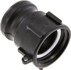 Acoplamiento de polipropileno Camlock DN 50 (2'') S 60 x 6 Conector IBC Tipo A MIL-C-27487