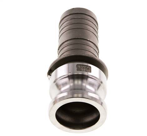 Camlock DN 40 (1 1/2'') Stainless Steel Coupling Hose Pillar (38 mm) Type E MIL-C-27487