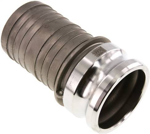 Camlock DN 75 (3'') Stainless Steel Coupling Hose Pillar (75 mm) Type E MIL-C-27487