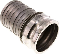 Camlock DN 90 (4'') Stainless Steel Coupling Hose Pillar (100 mm) Type E MIL-C-27487