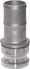 Acoplamiento de acero inoxidable Camlock DN 140 (6'') Pilar de manguera (150 mm) Tipo E MIL-C-27487