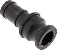 Acoplamiento de polipropileno Camlock DN 32 (1 1/4'') Pilar de manguera (32 mm) Tipo E MIL-C-27487