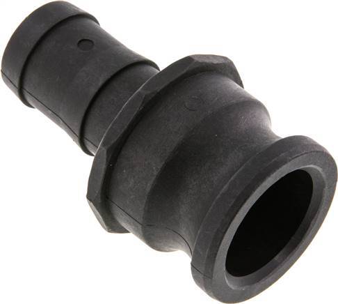 Acoplamiento de polipropileno Camlock DN 40 (1 1/2'') Pilar de manguera (32 mm) Tipo E MIL-C-27487