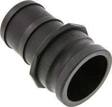 Acoplamiento de polipropileno Camlock DN 75 (3'') Pilar de manguera (75 mm) Tipo E MIL-C-27487