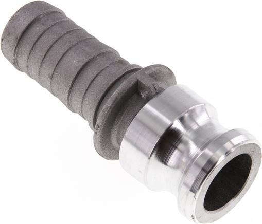 Camlock DN 25 (1'') Aluminium Coupling Hose Pillar (25 mm) Type E MIL-C-27487