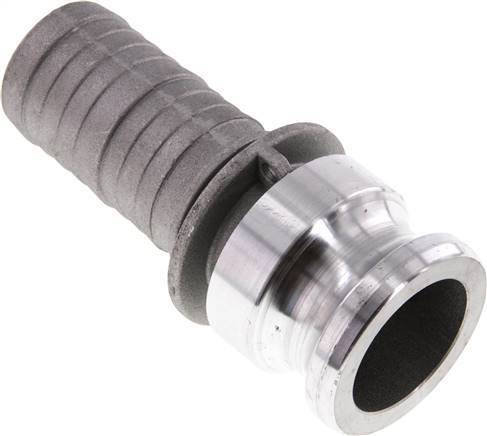 Acoplamiento de aluminio Camlock DN 40 (1 1/2'') Pilar de manguera (38 mm) Tipo E MIL-C-27487