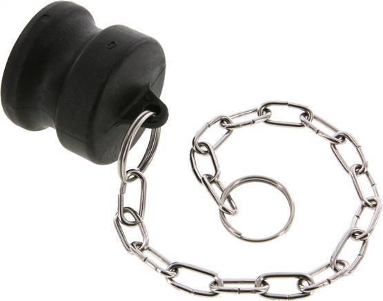 Enchufe de polipropileno Camlock DN 40 (1 1/2'') Tipo DP MIL-C-27487