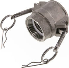 Camlock DN 40 (1 1/2'') Stainless Steel Coupling G 1 1/2'' Female Thread Type D EN 14420-7 (DIN 2828)