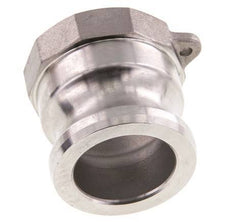 Acoplamiento de acero inoxidable Camlock DN 40 (1 1/2'') G 1 1/2'' Rosca hembra Tipo A EN 14420-7 (DIN 2828)