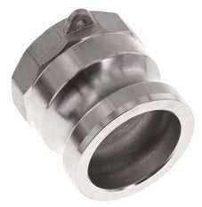 Acoplamiento de acero inoxidable Camlock DN 50 (2'') G 2'' Rosca hembra Tipo A EN 14420-7 (DIN 2828)