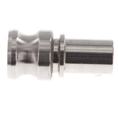 Acoplamiento de acero inoxidable Camlock DN 25 (1'') Pilar de manguera (25 mm) Tipo E EN 14420-7 (DIN 2828)