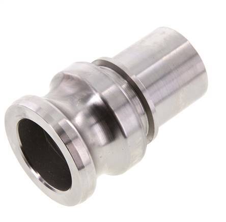 Camlock DN 40 (1 1/2'') Stainless Steel Coupling Hose Pillar (38 mm) Type E EN 14420-7 (DIN 2828)