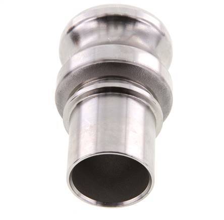 Camlock DN 40 (1 1/2'') Stainless Steel Coupling Hose Pillar (38 mm) Type E EN 14420-7 (DIN 2828)