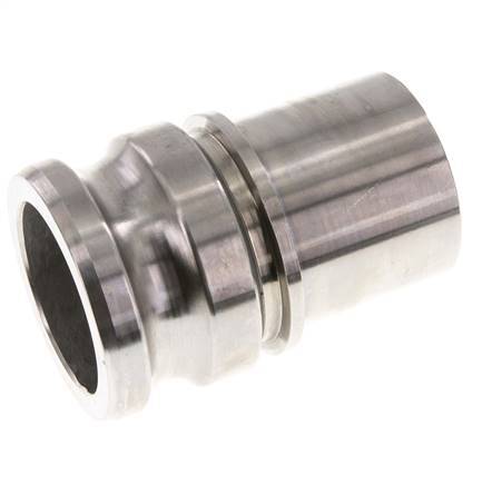 Camlock DN 60 (2 1/2'') Stainless Steel Coupling Hose Pillar (63 mm) Type E EN 14420-7 (DIN 2828)