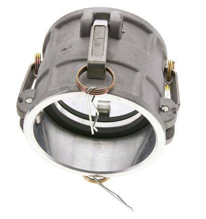 Camlock DN 90 (4'') Aluminium Coupling Connector for Plug MIL-C-27487