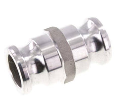 Conector de acoplamiento de aluminio Camlock DN 40 (1 1/2'') para enchufe MIL-C-27487