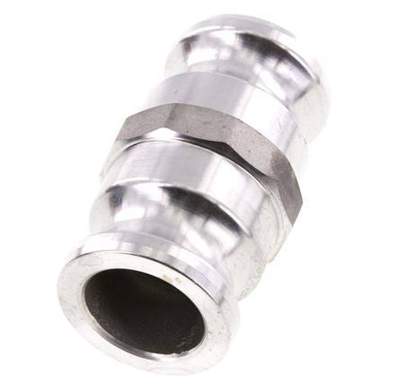 Conector de acoplamiento de aluminio Camlock DN 40 (1 1/2'') para enchufe MIL-C-27487