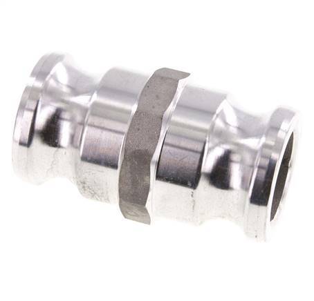 Conector de acoplamiento de aluminio Camlock DN 40 (1 1/2'') para enchufe MIL-C-27487