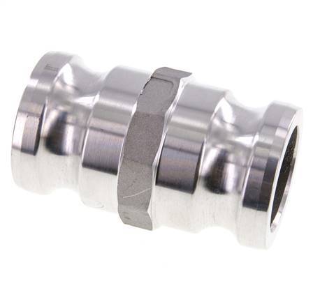Conector de acoplamiento de aluminio Camlock DN 50 (2'') para enchufe MIL-C-27487