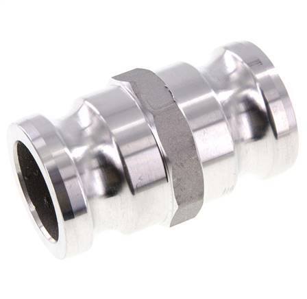 Conector de acoplamiento de aluminio Camlock DN 50 (2'') para enchufe MIL-C-27487