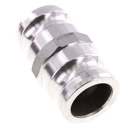 Conector de acoplamiento de aluminio Camlock DN 50 (2'') para enchufe MIL-C-27487