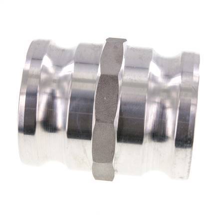 Conector de acoplamiento de aluminio Camlock DN 75 (3'') para enchufe MIL-C-27487