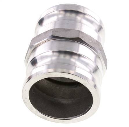 Conector de acoplamiento de aluminio Camlock DN 75 (3'') para enchufe MIL-C-27487