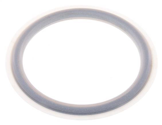 Junta de PTFE de 80 mm para el acoplamiento de camiones cisterna MK/VK tipo EN 14420-6