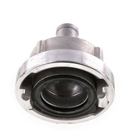 Acoplamiento Storz de aluminio forjado 52-C (66 mm) Pilar de manguera giratorio de 25 mm