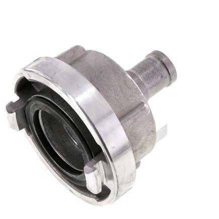 Acoplamiento Storz de aluminio forjado 52-C (66 mm) Pilar de manguera giratorio de 25 mm