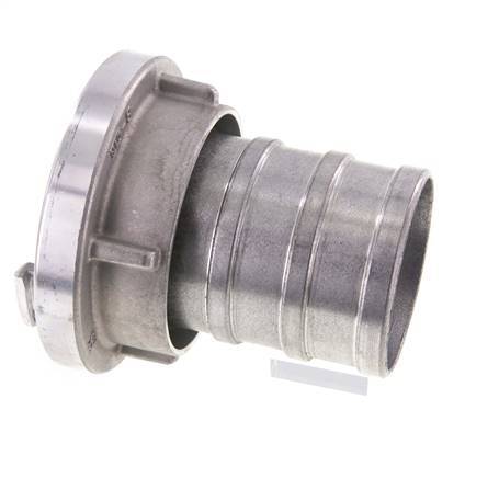 Acoplamiento Storz de aluminio forjado 75-B (89 mm) Pilar de manguera de 80 mm giratorio