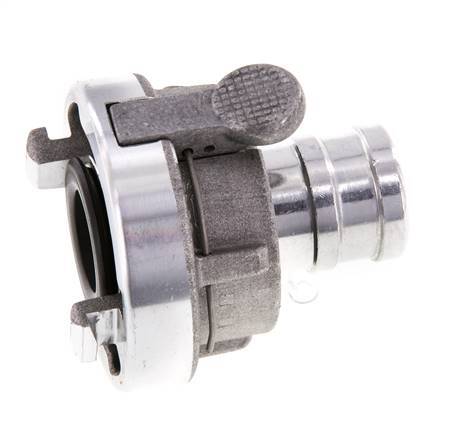 Acoplamiento Storz de aluminio forjado 25-D (31 mm) Pilar de manguera de 25 mm giratorio con bloqueo