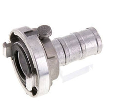 Acoplamiento Storz de aluminio forjado de 38 (51 mm) Pilar de manguera de 32 mm giratorio con bloqueo