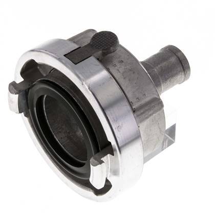 52-C (66 mm) Forged Aluminum Storz Coupling 25 mm Hose Pillar Rotatable with Lock