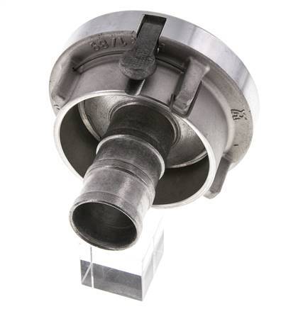 Acoplamiento Storz de aluminio forjado 52-C (66 mm) Pilar de manguera de 32 mm giratorio con bloqueo