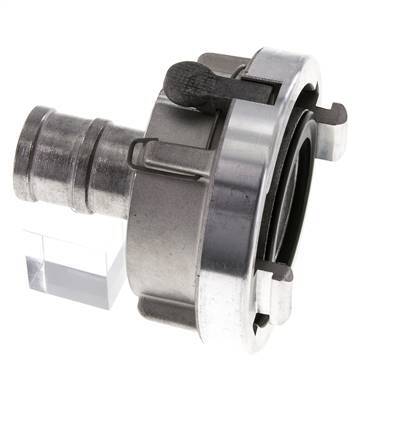 Acoplamiento Storz de aluminio forjado 52-C (66 mm) Pilar de manguera de 32 mm giratorio con bloqueo