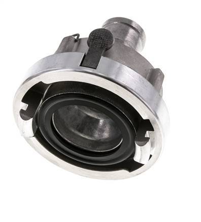 Acoplamiento Storz de aluminio forjado 52-C (66 mm) Pilar de manguera de 32 mm giratorio con bloqueo