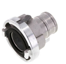 Acoplamiento Storz de aluminio forjado 52-C (66 mm) Pilar de manguera de 52 mm giratorio con bloqueo