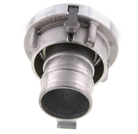 acoplamiento Storz de aluminio 52-C (66 mm) Pilar de manguera de 52 mm giratorio con bloqueo